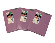 Mead Five Star 2-Pocket Folder with Prong Fasteners, Lot of 3, Light Purple