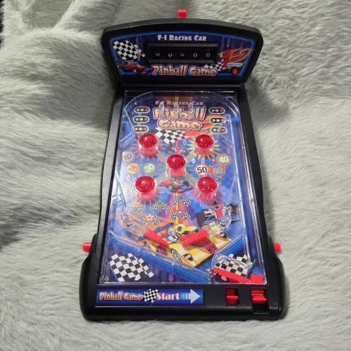 Trisquirrel Electronic Tabletop Pinball Machine Game 16.5" Lights & Sound