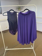 Women s Dance Costume, Body Wrappers dancewear, Adult Medium, Purple