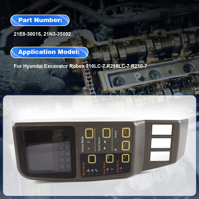 メジャー 21N8-30015 Gauge Monitor For Hyundai Excavator R110-7 R160-7 Robex