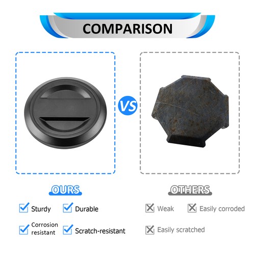 WEISEN 4pcs Wheel Center Caps For 2018-2022 Polaris RZR RS1 #1522872-655 - Picture 2 of 9