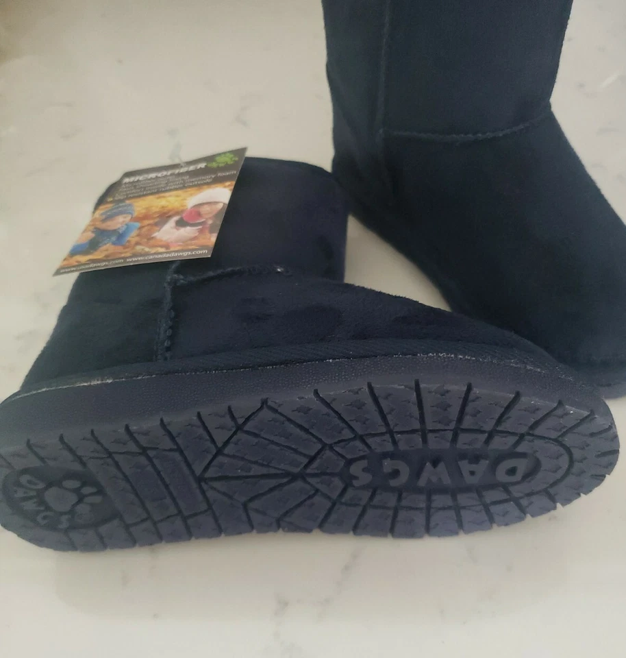DAWGS Boots Navy Size US4/5 toddler/ little kid  cute!😊  - Image 4 of 4