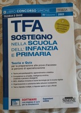 libro TFA sostegno scuola dell'infanzia e primaria ed. Simone concorsi
