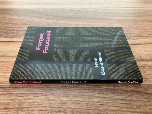 Forget Foucault – Jean Baudrillard – Softcover - Picture 2 of 4