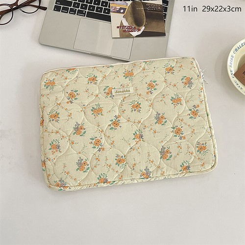 Cute Bow Floral Graphic Laptop Bag Tablet Sleeve Case 11 13 15 Inch For Lapt _ou - Photo 22/24