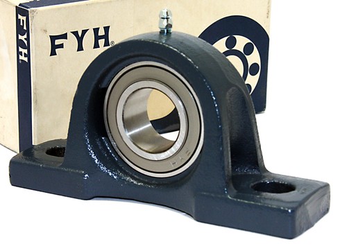 UKP309-26 FYH 1 5/8" Pillow Block Tapered bore with adapter Mounted Bearings - Picture 8 of 12