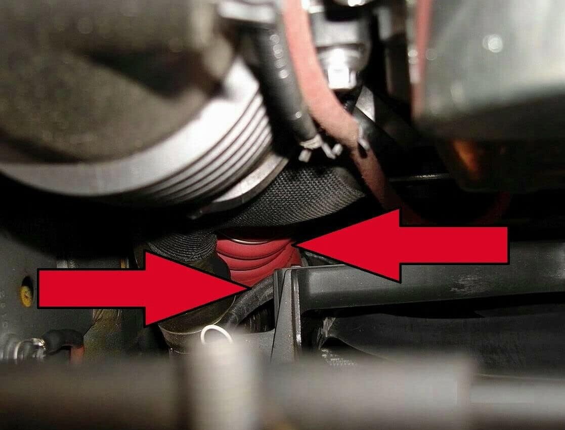 Durite de suralimentation contre perte de puissance BMW 335d E90 M57N2 référence 11617812274 - 2