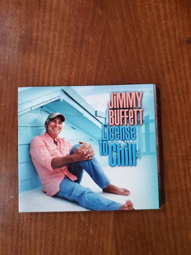 License to Chill Jimmy Buffett Musical Guests 2004 RCA CD Digipak Foldout poster