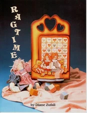 VTG Ragtime Decorative Painting Rag Doll Folk Art Patterns Book Diane Zufall 
