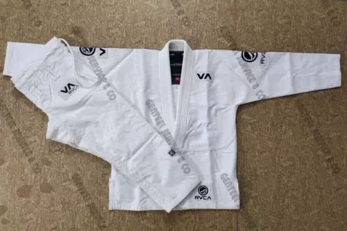 Shoyoroll Top Selling RVCA BJJ Gi Jiu-jitsu Brand New White Batch 60 With Bag GI