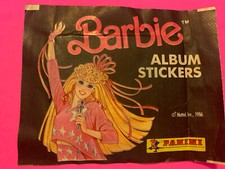 VINTAGE 1986 MATTEL PANINI BARBIE THE ROCKERS ALBUM STICKERS NOS ITALY LOT 6