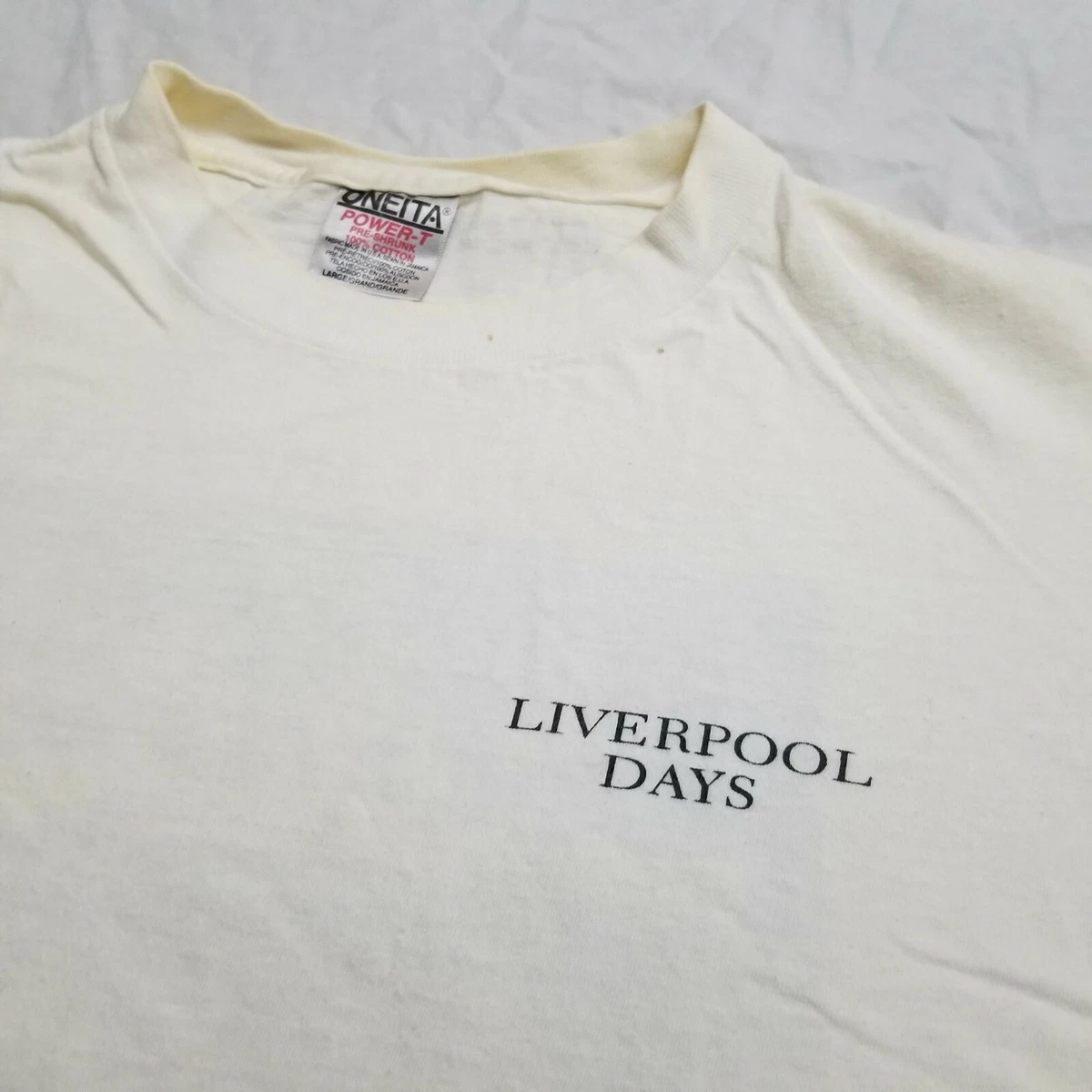 VTG 90s The Beatles Liverpool Days T Shirt Max Scheler Astrid