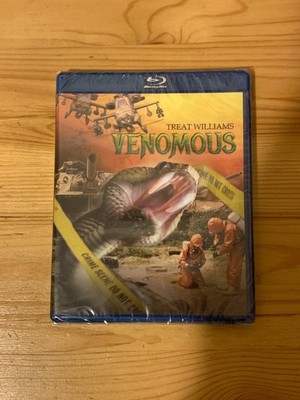 Venomous Blu-ray Shout Factory Fred Olen Ray Treat Williams Brand New OOP