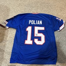 BUFFALO BILLS- BILL POLIAN SIGNED AUTOGRAPH JERSEY PSA COA HOF GM