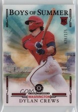 2025 Panini Boys of Summer Red /175 Dylan Crews #18 1k0w