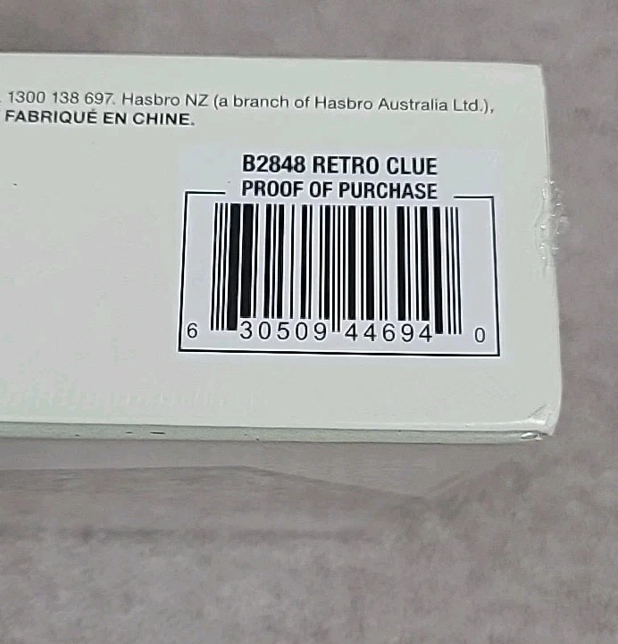 Clue Board Game Retro Series 1986 Edition Classic Detective Family Hasbro - Image 2 of 4