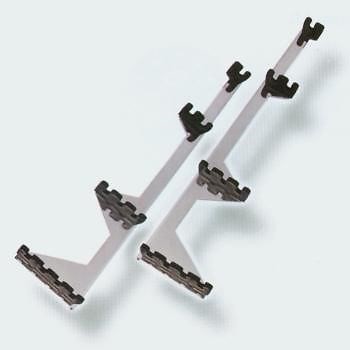 V8 Spark Plug Wire Organizers - Holders - Spectre - Chrome Small Block Side Bolt - Picture 2 of 3