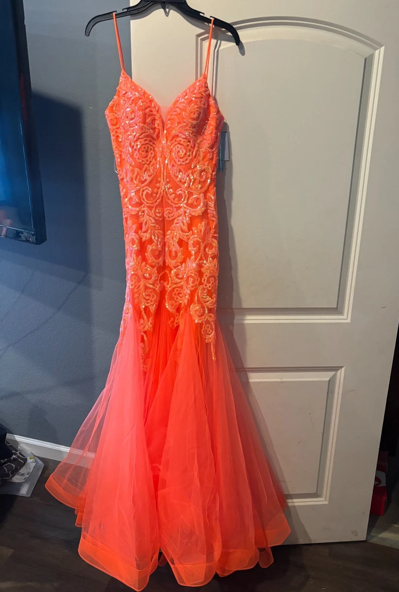 coral prom dress products for sale | eBay