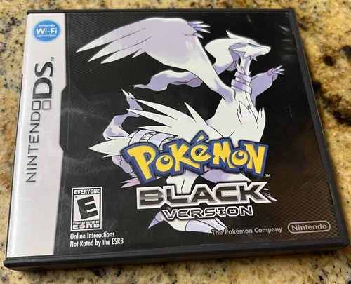 Pokemon Black Version (Nintendo DS) Authentic! CIB W/reg Card! Tested! Fast Ship