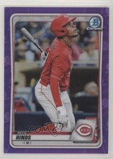 2020 Bowman Draft Chrome Purple Refractor 174/250 Rece Hinds #BD-15 10xu
