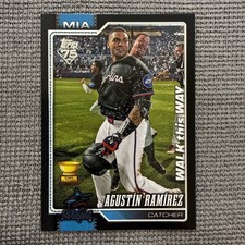 2026 Topps Baseball Agustin Ramirez Variation Walk This Way /10 Black SSP #287