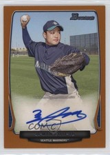 2013 Bowman Prospect Auto Retail Orange 176/250 Ji-Man Choi #BPA-JC Auto 11z5