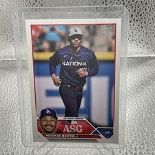 Topps 2023 Update Series Mookie Betts ASG-5 All-Star Game Dodgers Baseball Card