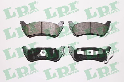 LPR 05P1065 Bremsbelagsatz, Scheibenbremse für MERCEDES-BENZ