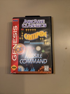 Arcade Classics (Sega Genesis) CIB COMPLETE & TESTED