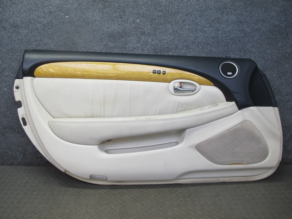 02-05 LEXUS SC430 JUEGO DE 2 MOLDURAS INTERIORES PUERTA IZQUIERDA Y DERECHA PANEL CRUDO OEM Foto 4 de 4