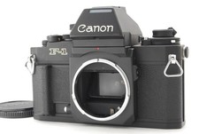 MINT- Canon New F-1 F1 AE Finder 35mm SLR Film Camera Black Body