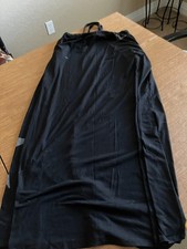 Zenana Black Maxi/Midi Skirt W/Pockets  Bird  Star Size XL