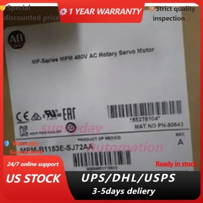 New Sealed AB MPM-B1153E-SJ72AA Servo Motor MPMB1153ESJ72AA Free Shipping