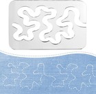 Meander Quilting Templates,Free Motion Template,Arcylic Quilting.