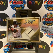 2018 Topps Gold Label Frank Thomas 1/1 Chicago White Sox Framed Auto Jersey Card