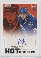 2013 Panini Rookie Anthology Hot Rookies Signatures Nicklas Jensen #718 Auto n1u