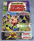 Marvel Super-Heroes #22 (1969) Vintage Comic X-Men/Daredevil VERY GOOD+