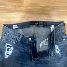 Lucky Brand Women s Medium Wash Blue Denim Sk...