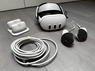 Meta Quest 3 128GB BOBOVR Strap Link Kabel 2 Akkus