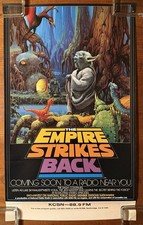 STAR WARS The Empire Strikes Back 1982 Coming Soon To A Radio PROMO POSTER KCSN