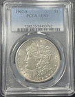 1902-S Morgan Silver Dollar $1 PCGS AU53 Gold Shield