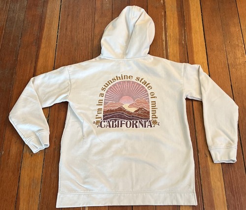 Bixby Nomad California Sunshine State Of Mind Hoodie Youth Xl 16–18 off-white - Picture 9 of 10