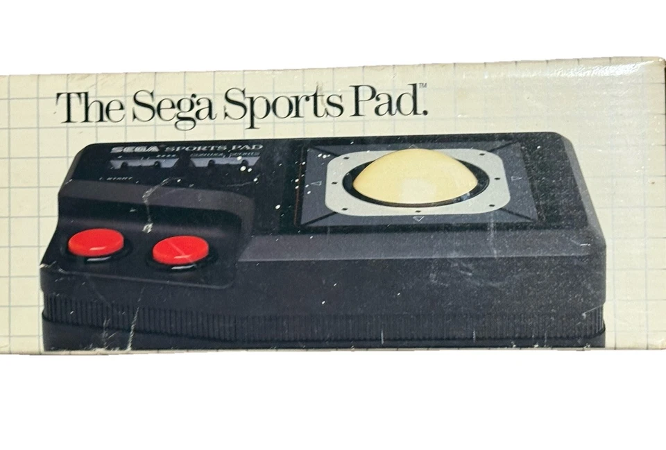 Controlador de almohadilla deportiva SEGA modelo vintage (1986) - probado y funcionando Foto 4 de 4
