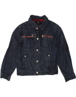 GF FERRE Jungen Jeansjacke 5-6 Jahre dunkelblau Baumwolle LD11