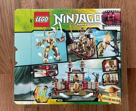 LEGO NINJAGO~ Temple Of Light 70505: Incomplete With Instructions And Box