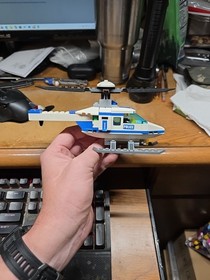 Lego City 7741 Police Helicopter w Minifig Used In Good condition, No box