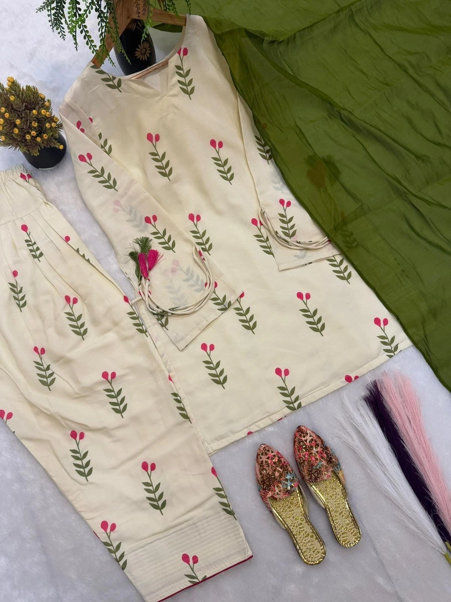 Cotton Size L Pakistani Salwar Kameez for sale | eBay