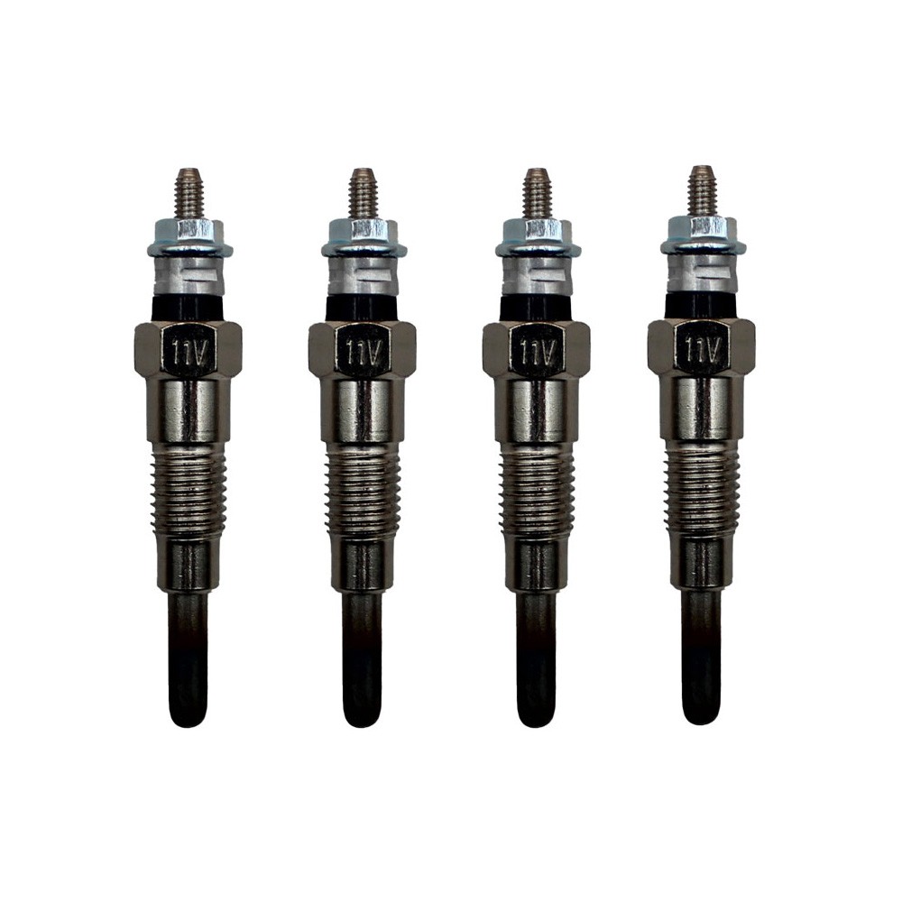 4 Pk Glow Plug 129155-77800 Fits Yanmar Tractor F18 F18 X F20 FX20