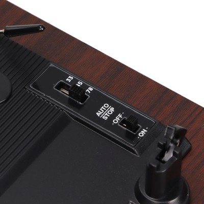 BT Record Player 3 Speed Stereo Speaker Vintage Wireless Turntable Phonograp Hot