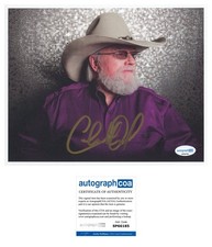 Charlie Daniels  Hand Signed AUTO  8x10 Photo Picture Country Music Legend ACOA